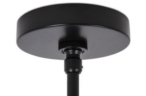 Lampa wisząca PLANETARIO 10 czarna - klosze dymione Lampa wisząca PLANETARIO 10 czarna - klosze dymione