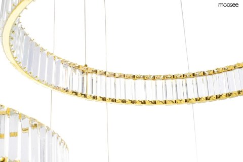 MOOSEE lampa wisząca LIBERTY 3A złota MOOSEE lampa wisząca LIBERTY 3A złota