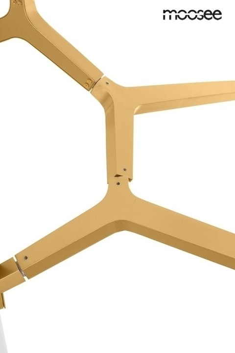 MOOSEE lampa wisząca CANDELABR 10 złota MOOSEE lampa wisząca CANDELABR 10 złota