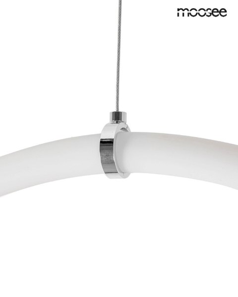 MOOSEE lampa wisząca LASSO 800 Smart srebrna MOOSEE lampa wisząca LASSO 800 Smart srebrna