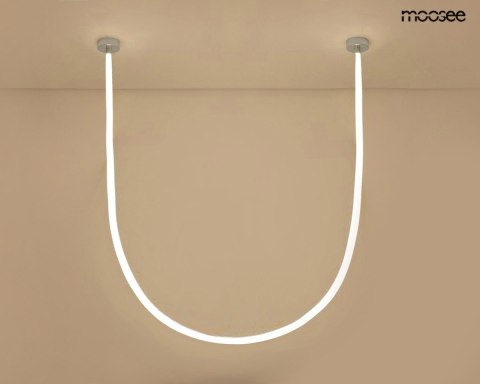 MOOSEE lampa wisząca LASSO 800 Smart srebrna MOOSEE lampa wisząca LASSO 800 Smart srebrna