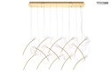 MOOSEE lampa wisząca TULIPPE 14 LINE złota MOOSEE lampa wisząca TULIPPE 14 LINE złota