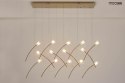 MOOSEE lampa wisząca TULIPPE 14 LINE złota MOOSEE lampa wisząca TULIPPE 14 LINE złota