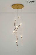 MOOSEE lampa wisząca TULIPPE 7 DISC złota MOOSEE lampa wisząca TULIPPE 7 DISC złota