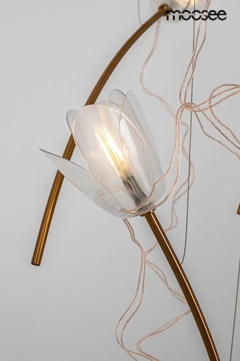 MOOSEE lampa wisząca TULIPPE 7 DISC złota MOOSEE lampa wisząca TULIPPE 7 DISC złota
