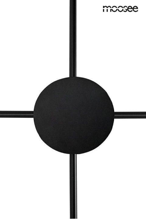 MOOSEE lampa ścienna SHADOW 4 czarna MOOSEE lampa ścienna SHADOW 4 czarna