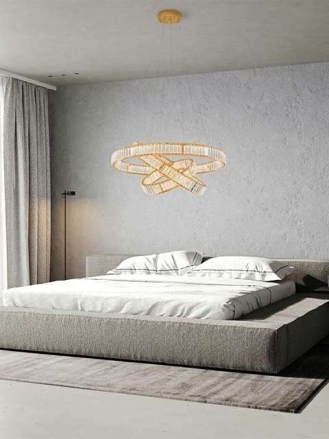 MOOSEE lampa wisząca LIBERTY TRIPLES złota MOOSEE lampa wisząca LIBERTY TRIPLES złota