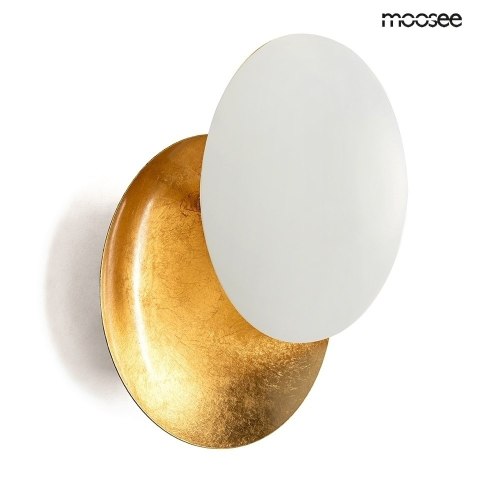 MOOSEE lampa ścienna ECLISE złota / biała MOOSEE lampa ścienna ECLISE złota / biała