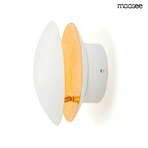 MOOSEE lampa ścienna ECLISE złota / biała MOOSEE lampa ścienna ECLISE złota / biała