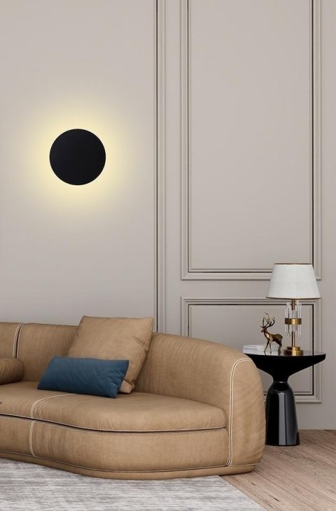 MOOSEE lampa ścienna SHADOW SUN 25 czarna MOOSEE lampa ścienna SHADOW SUN 25 czarna
