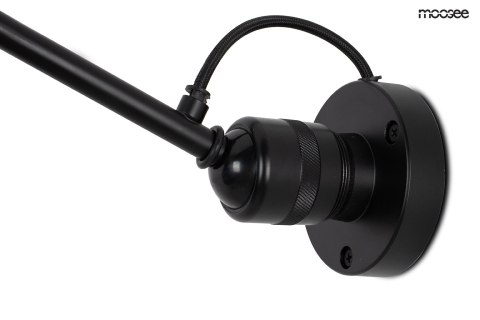 MOOSEE lampa ścienna FRANK czarna MOOSEE lampa ścienna FRANK czarna