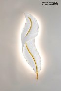 MOOSEE lampa ścienna IKAR 60 biała / złota MOOSEE lampa ścienna IKAR 60 biała / złota