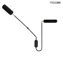 MOOSEE lampa ścienna TENTA czarna MOOSEE lampa ścienna TENTA czarna