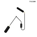 MOOSEE lampa ścienna TENTA czarna MOOSEE lampa ścienna TENTA czarna