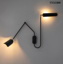 MOOSEE lampa ścienna TENTA czarna MOOSEE lampa ścienna TENTA czarna