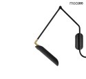 MOOSEE lampa ścienna TENTA czarna MOOSEE lampa ścienna TENTA czarna