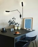 MOOSEE lampa ścienna TENTA czarna MOOSEE lampa ścienna TENTA czarna