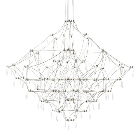 Lampa wisząca CONSTELATION 200 - LED, stal szczotkowana
