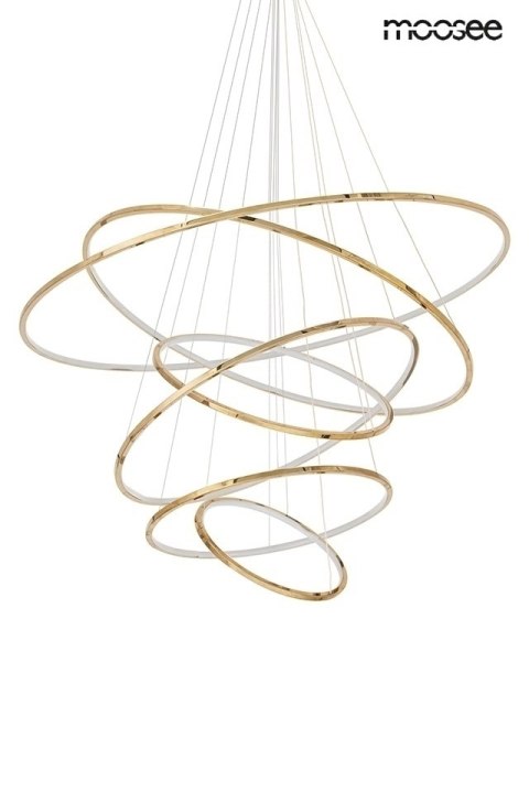 MOOSEE lampa wisząca RING SLIM XL złota MOOSEE lampa wisząca RING SLIM XL złota