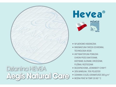 Pokrowiec Hevea Aegis Natural Care Junior 180x80 Pokrowiec Hevea Aegis Natural Care Junior 180x80