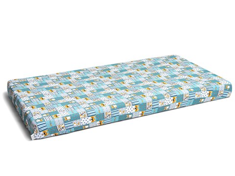 Prześcieradło Hevea Milusie 90x40 (Corgi turkus) Prześcieradło Hevea Milusie 90x40 (Corgi turkus)