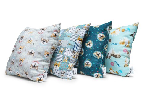 Poduszka dekoracyjna Hevea Milusie 60x40 (Corgi szare) Poduszka dekoracyjna Hevea Milusie 60x40 (Corgi szare)