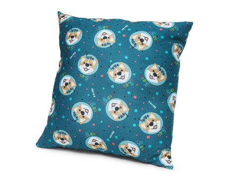 Poduszka dekoracyjna Hevea Milusie 60x40 (Corgi szare) Poduszka dekoracyjna Hevea Milusie 60x40 (Corgi szare)