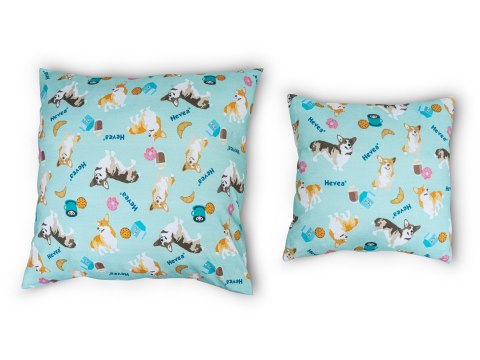 Poduszka dekoracyjna Hevea Milusie 60x40 (Corgi szare) Poduszka dekoracyjna Hevea Milusie 60x40 (Corgi szare)