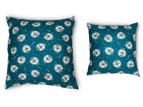 Poduszka dekoracyjna Hevea Milusie 60x60 (Corgi patchwork) Poduszka dekoracyjna Hevea Milusie 60x60 (Corgi patchwork)