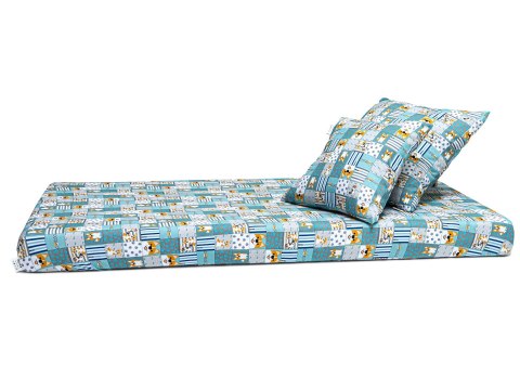 Prześcieradło Hevea Milusie 130x70 (Corgi granat) Prześcieradło Hevea Milusie 130x70 (Corgi granat)