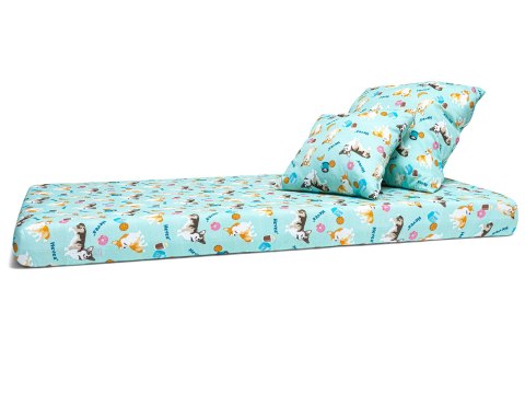 Prześcieradło Hevea Milusie 200x90 (Corgi szare) Prześcieradło Hevea Milusie 200x90 (Corgi szare)