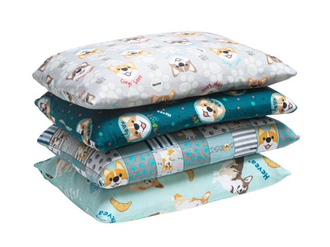 Poduszka lateksowa Hevea Milusie 40x30 (Corgi szare) Poduszka lateksowa Hevea Milusie 40x30 (Corgi szare)