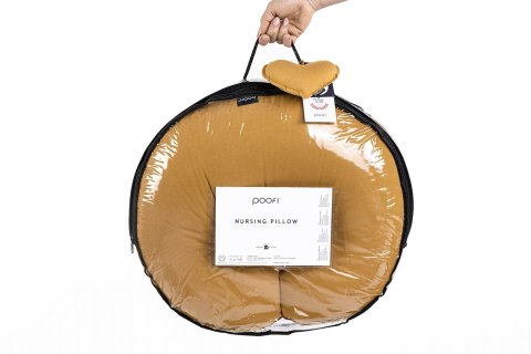 POOFI Poduszka do karmienia Organic kolor: musztardowy POOFI Poduszka do karmienia Organic kolor: musztardowy