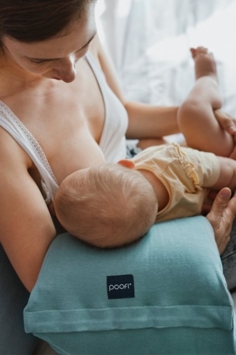 POOFI Poduszka do karmienia na rękę kolor: morela POOFI Poduszka do karmienia na rękę kolor: morela