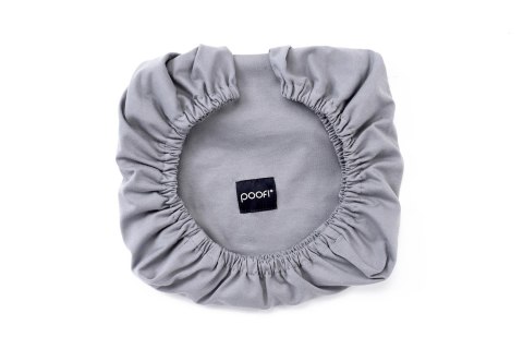 POOFI Prześcieradło do wózka Organic kolor: dusty blue POOFI Prześcieradło do wózka Organic kolor: dusty blue