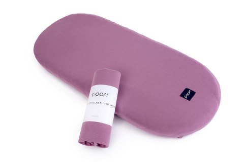 POOFI Prześcieradło do wózka Organic kolor: morela POOFI Prześcieradło do wózka Organic kolor: morela