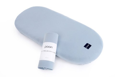 POOFI Prześcieradło do wózka Organic kolor: morela POOFI Prześcieradło do wózka Organic kolor: morela