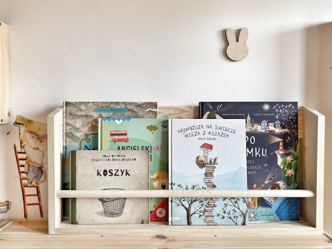 Półka biblioteczka podłużna Półka biblioteczka podłużna
