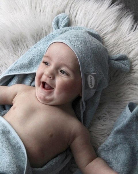 Shnuggle Ręcznik z Kapturkiem Blue Shnuggle Ręcznik z Kapturkiem Blue