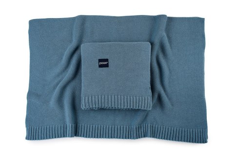 POOFI Kocyk bambusowy PURE kolor: ocean blue POOFI Kocyk bambusowy PURE kolor: ocean blue