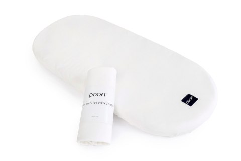 POOFI Prześcieradło do wózka Organic kolor: lawenda POOFI Prześcieradło do wózka Organic kolor: lawenda