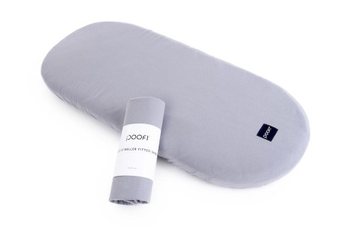 POOFI Prześcieradło do wózka Organic kolor: pudrowy POOFI Prześcieradło do wózka Organic kolor: pudrowy