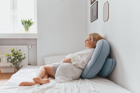 POOFI Poduszka ciążowa Organic kolor: szałwia POOFI Poduszka ciążowa Organic kolor: szałwia