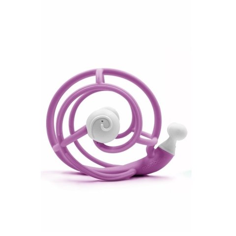 Mombella Gryzak z Grzechotką Ślimak Purple Mombella Gryzak z Grzechotką Ślimak Purple