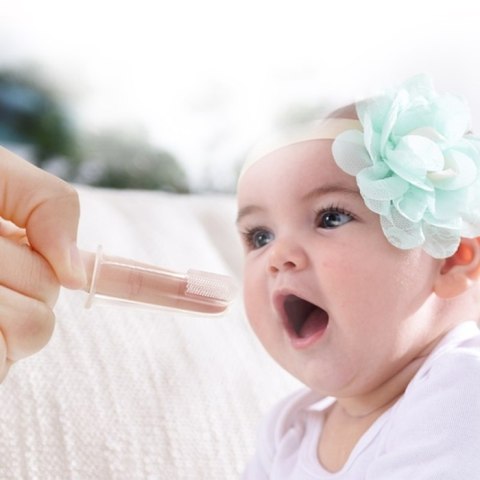 Mombella Szczoteczka Silikonowa Na Palec Mombella Szczoteczka Silikonowa Na Palec