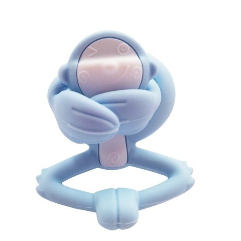 Mombella Gryzak Zabawka Małpka Light Blue Mombella Gryzak Zabawka Małpka Light Blue