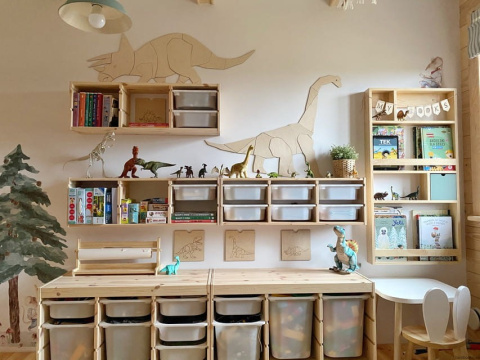 Półka biblioteczka wąska z szufladką Półka biblioteczka wąska z szufladką