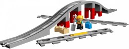 LEGO Klocki DUPLO 10872 Tory kolejowe i wiadukt