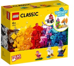 LEGO Klocki Classic 11013 Kreatywne przezroczyste klocki