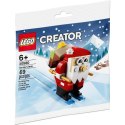 LEGO Klocki Creator 30580 Święty Mikołaj na nartach